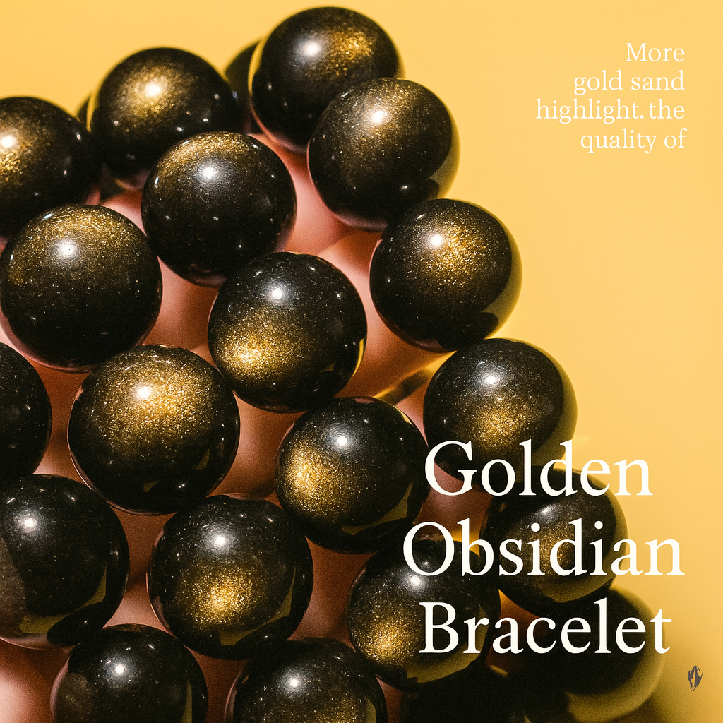 Golden Sheen Obsidian – Mirror of Power and Inner Truth
